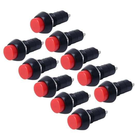 10 PCS Car Auto Universal DIY 2 Pin Round Cap OFF- ON Push Button by bashfashion