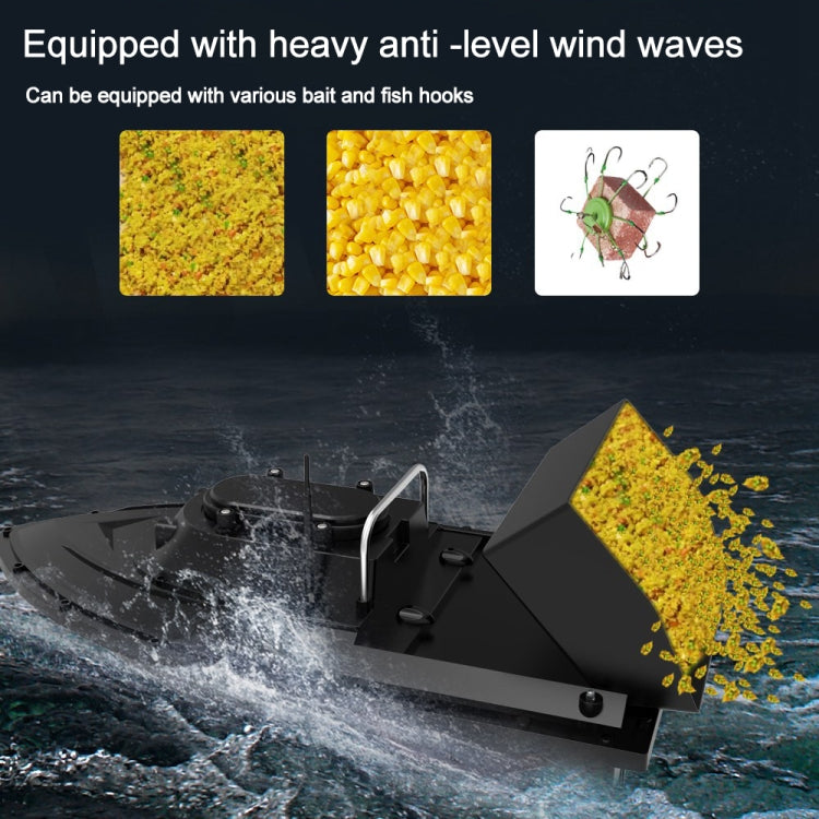 D12F Multi-function Intelligent Remote Control Nest Ship Fishing Bait Boat, With Decoupler(US Plug) by bashfashion