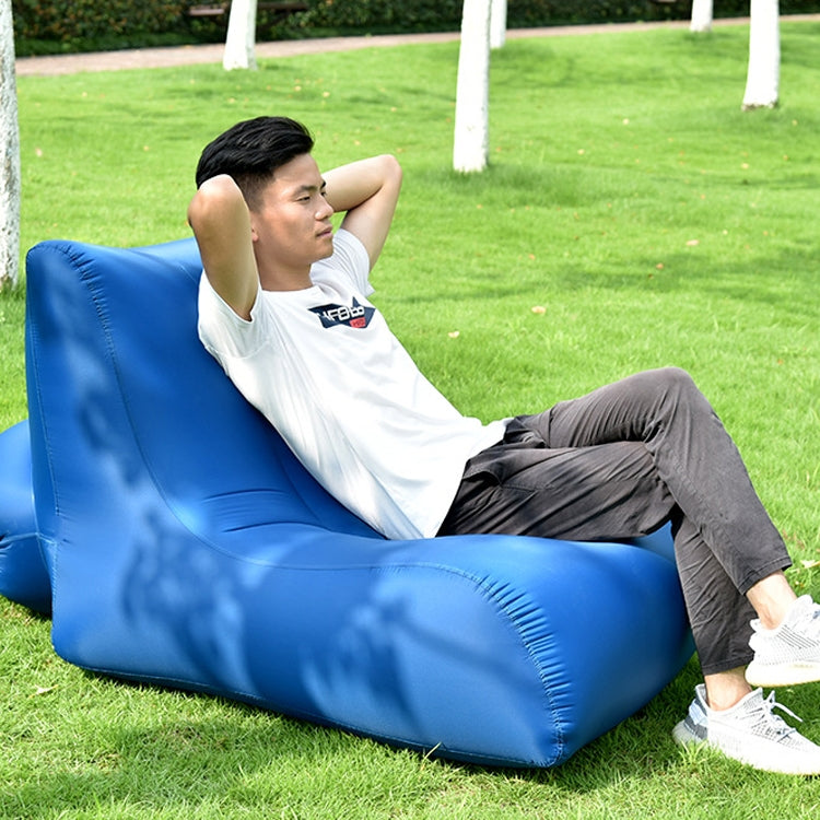 BB1803 Foldable Portable Inflatable Sofa Single Outdoor Inflatable Seat, Size: 90 x 70 x 65cm(Orange) by bashfashion