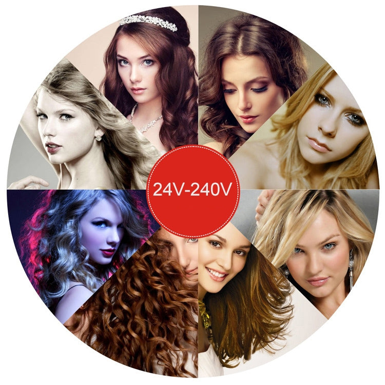 Digital Extension Heating Perm Hairdressing Tool Color Random Delivery(24V 18Bar) by bashfashion