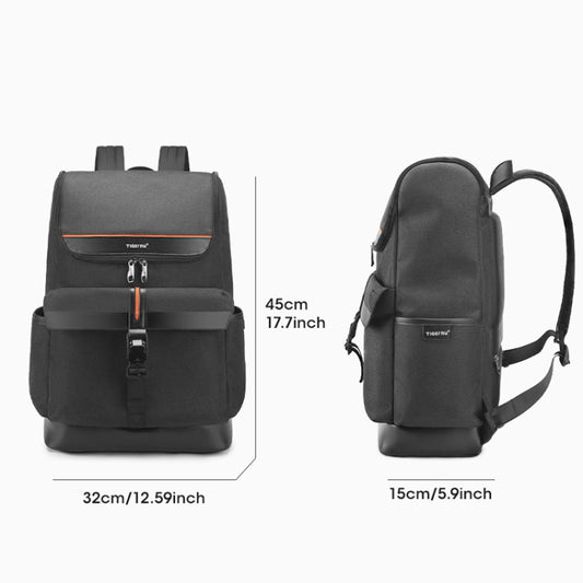 Tigernu T-B9023 Casual Business Men Backpack Simple Laptop Computer Bag(Black) by Tigernu