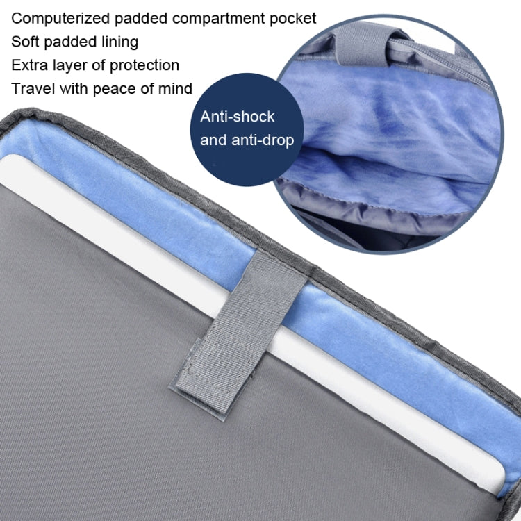 OUMANTU 020 Event Computer Bag Oxford Cloth Laptop Computer Backpack, Size: 13 inch(Dark Gray) by OUMANTU