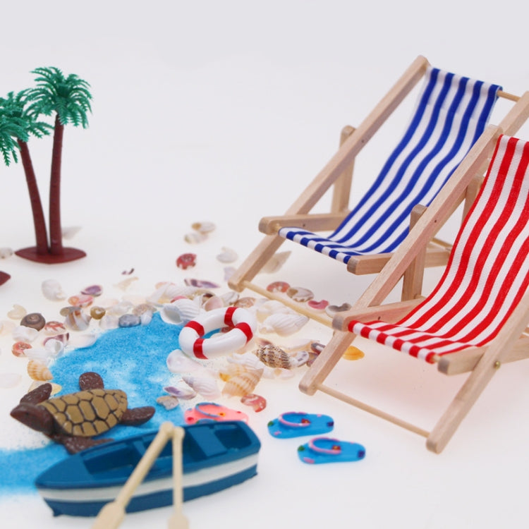 B Style Mini Beach Set Miniature Model Ornament Summer Ocean Simulation Scene Photo Decoration Props by bashfashion