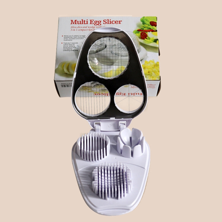 3-in-1 Multifunctional Vegetable Fruits Cutter Fancy Splitter Egg Slicer by bashfashion