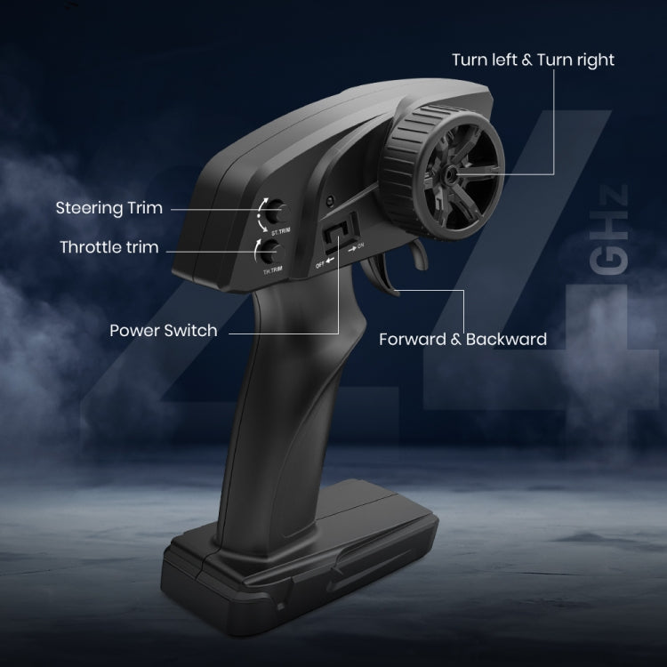 9500E 1:16 Full Scale Remote Control 4WD High Speed Car(Red) by bashfashion