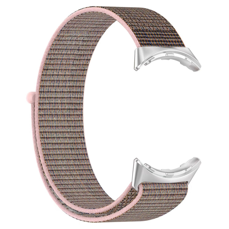 For Google Pixel Watch Metal Head Nylon Loop Watch Band(Army Green) by bashfashion