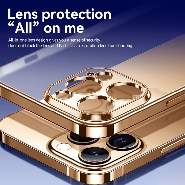 For iPhone 16 Plus SULADA Natural Color Series Electroplating Frosted TPU Phone Case(Black) by SULADA