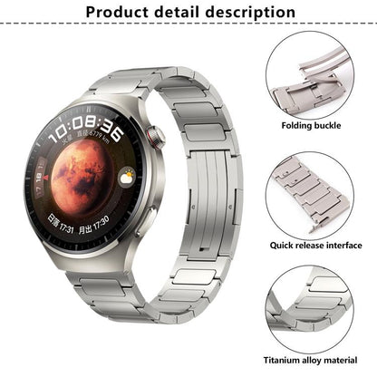 Kalebol 22mm Universal Titanium Scratch Resistant Strap(Titanium) by Kalebol