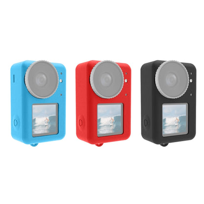 For DJI Osmo Action 5 Pro / 4 / 3 PULUZ Silicone Protective Case with Lens Cap (Red) by PULUZ