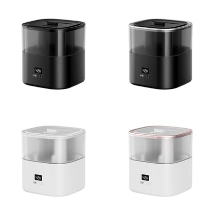 JSQ-58 1.1L large Capacity Digital Display Flame Atomization Humidifier, Color: Matt Black(EU Plug) by bashfashion