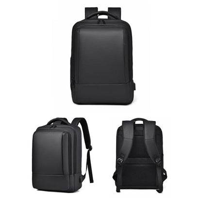 OUMANTU 2103 Large Capacity Multi-Compartment Waterproof Laptop Backpack With USB Port(Gray) by OUMANTU