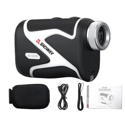 SNDWAY SW-2000D 2000M Handheld OLED Rangefinder Telescope Golf Rangefinder by SNDWAY